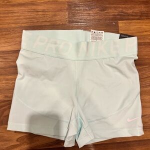 Nike Pro Tight Fit Pastel Blue Training Spandex
